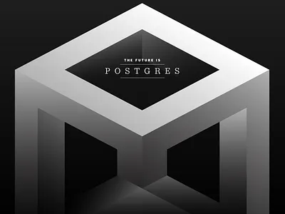 Postgres Splash 5 blackandwhite brand branding design event event branding future technology typogaphy vector