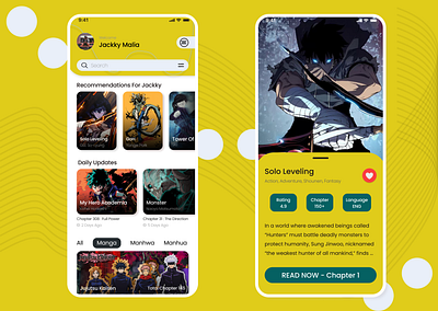 Comic Apps comic comic art comic book comics design indonesia landing page logo ui ux