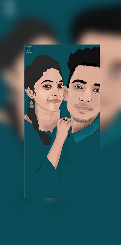 Vector potrait illustration for @Gokul_Jr adobe adobe illustrator adobephotoshop draw graphic illustration illustration art illustrator vector