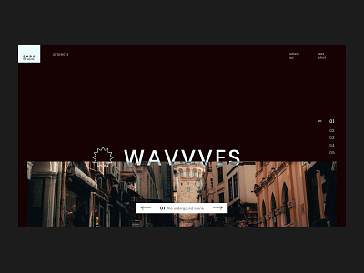 SADA STUDIO — Wavvves // 010 daily ui fashion figma inspiration interfacedesign layout design photography product design sans serif serif serif font studio typography uiux user interface design web design web designer