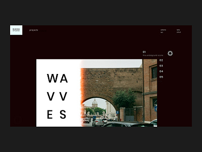 SADA STUDIO — Wavvves // 011 daily ui fashion figma inspiration interfacedesign layout design photography product design sans serif serif serif font studio typography uiux user interface design web design web designer