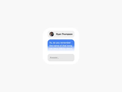 Day 9/30: Messenger Widget app appdesign design designer figma iosdesign swiftui ui uidesign ux uxdesign webdesigner widget widgetdesign