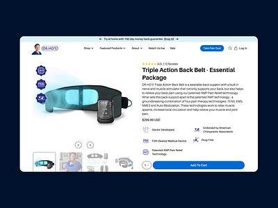 PDP Online Redesign ecommerce onlinestore productpage userexperience ux uxdesign uxui webdesign website