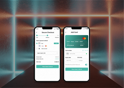 Daily UI #002 – Credit Card Checkout UI checkout dailyui designtrends2025 mobiledesign ui ux