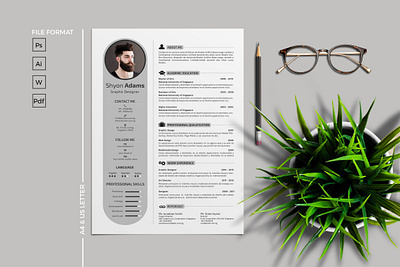 Resume with cover letter cover letter design concepts editable resume modern resume resume resume design resume template resume template word