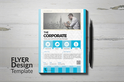 Flyer branding flyer clean design corporate flyer editable flyer flyer flyer design flyer in psd flyer in psd flyer template modern design