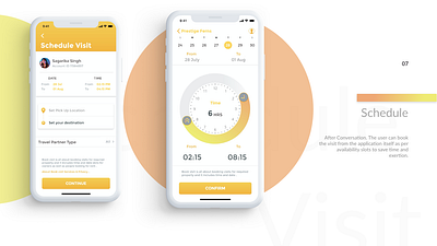 Schedule Ride - iOS app app design book design design app interaction interaction design ios ios app ios app design mobile mobile app mobile app design mobile design mobile ui ride schedule time ui ux