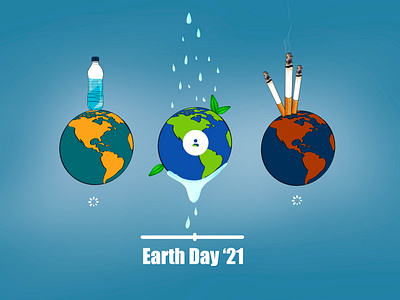 Earth day 2021 art artist concept concept art digitalart graphic design illustration ui