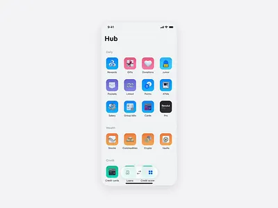 Revolut 8.0 animation app design apps appstore clean customization dashboad digitaldesign home screen hub interaction design marketplace minimal mobile product design ui ux