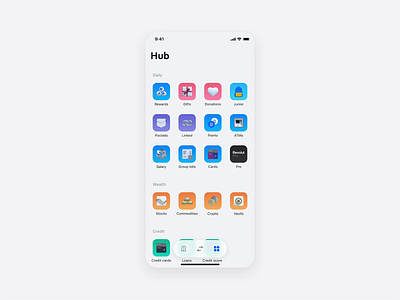 Revolut 8.0 animation app design apps appstore clean customization dashboad digitaldesign home screen hub interaction design marketplace minimal mobile product design ui ux