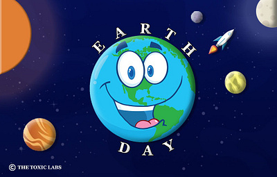 EARTH DAY design graphicdesign illustration photoshop poster design socialmedia ui ux vector