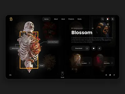 UI Design For Artwork's Gallery 3D Models appdesign dailyui designinspiration illustration interface ui uidesign uidesigner uxdesign webdesign