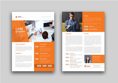 Case Study case mockup case study company branding company profile designs illustrator indesign photoshop