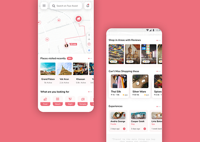 Help individual explore and shop android android app design android design app discover explore interaction interaction design mobile mobile app mobile app design mobile application mobile design mobile ui soveniers tour ui ui design ux ux design
