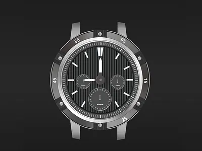 Quasiphysical watches拟物商务手表 animation art branding design graphic design icon illustration illustrator logo minimal ui ux website
