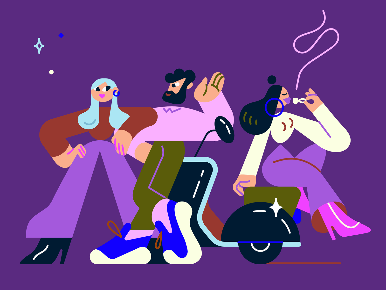 Example of Italian vibe