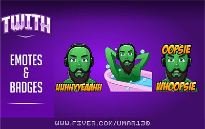 Greenman twitch emotes badges cartoon emotes chibi hulk chibi twitch emotes emotes hulk illustration kawaii twitch emotes streamer streamers twitch emotes twitch sub badges