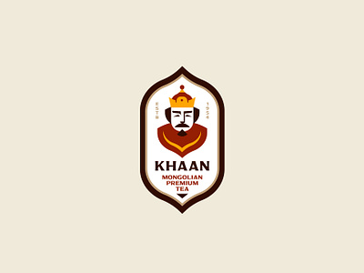 KHAAN branding design face illustration inspiration logo sign symbol vector