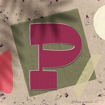 Letter P for #36daysoftype 36daysoftype 36daysoftype08 letter lettering procreate procreate art type art type design typedesign typography