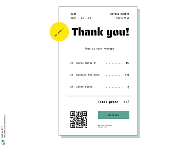 dailyui #17 email receipt dailyuichallenge design email design email receipt ui