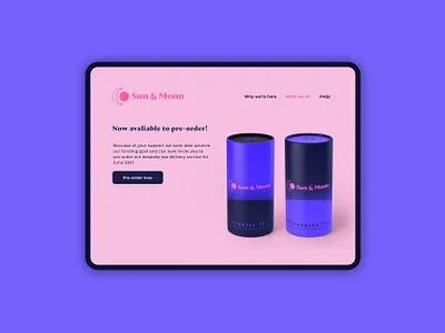 075 #DailyUI Pre-order dailyui dailyui075 dailyuichallenge design ipad ipadpro packaging packagingdesign pre order tea ui ui design uidesign uiux ux