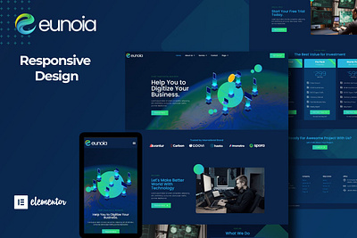Euonia branding design designer designs ui ux web webdesign webdesigner website