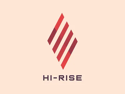 Hi Rise 4 coloredBG branding design inkscape logo vector
