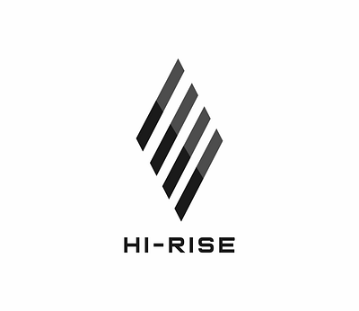 Hi Rise 4 BlackFG branding design inkscape logo vector
