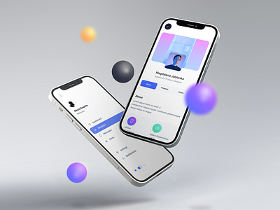 Clever - Dashboard UI Kit Mobile Screens 3d 3d mobile application clean clever components dashboard dashboard kit detail detail screen figma gradient log in screen mobile mobile ui sell trendy uidesign uikit uiux