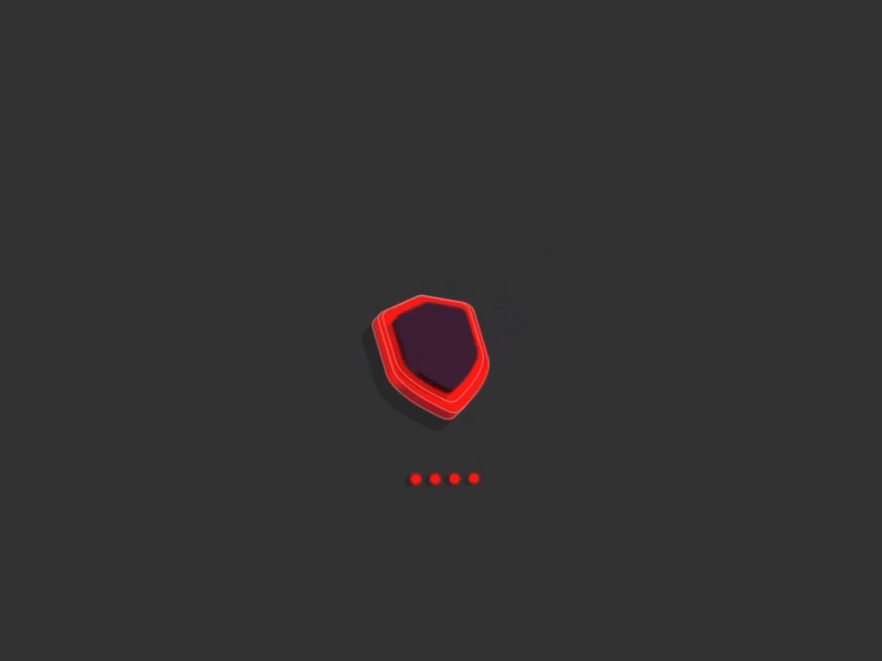 REd shield animation animation 2d design game app grapics logo svg svg animation ui ux design