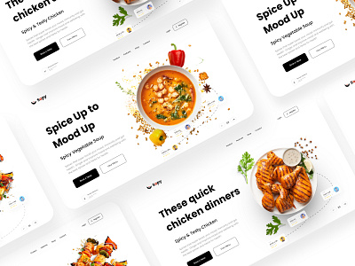 Food Store Web Header UI food food and drink food shop fruit header design header exploration online shop sopy store trending vegetable web design webdesign webui