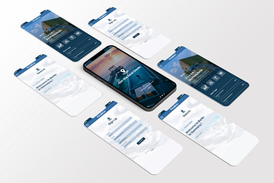 FindInn (UI design) app branding design illustration logo ui ux