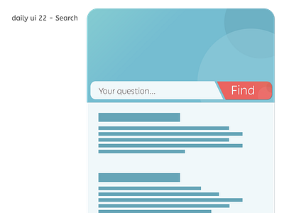 Daily UI 22 daily ui daily ui 22 daily ui challenge search ui design