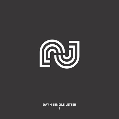 Daily logo challenge 4/50 - single letter adobe illustrator blackwhite dailylogochallenge dailylogochallengeday4 design letterlogo logo simple design singleletterlogo vector
