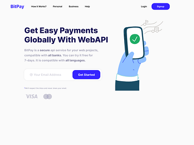 BitPay Payment API Service adobe all colors design figma typography ui ux web website