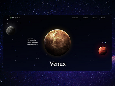 Space Exploration 1st shot 3d 3d art design photoshop practice ui ui ux