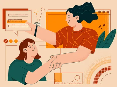 Support adobe illustrator character character design fiverr flat flat illustration illustraion illustration new vector illustration