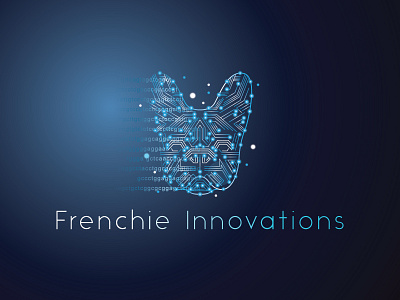 Frenchie Innovations brand brand design branding design icon illustration logo typography ui web