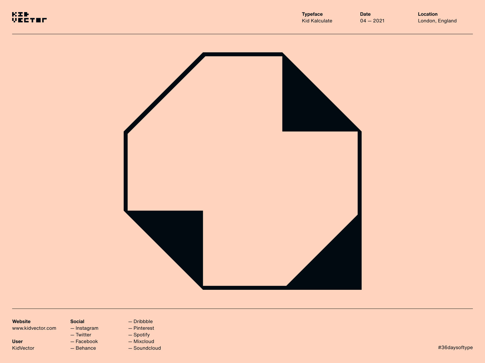 Kid Kalculate — Q 36daysoftype 36daysoftype08 type typeface typography