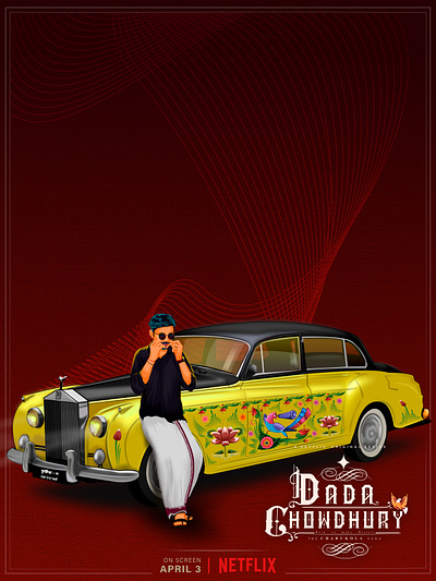 Rickshaw Painting Netlix Poster bangladeshi bangladeshi art bangladeshi artist bangladeshi design bangladeshi folk art bangladeshi pop art bangladeshi rickshaw painting digital illustration dribbleartist netflix and chill netflix poster poster design redesign retro rickshaw art rickshaw art bangladesh rickshaw painted car rickshaw painting rolls royce rolls royce rickshaw painting