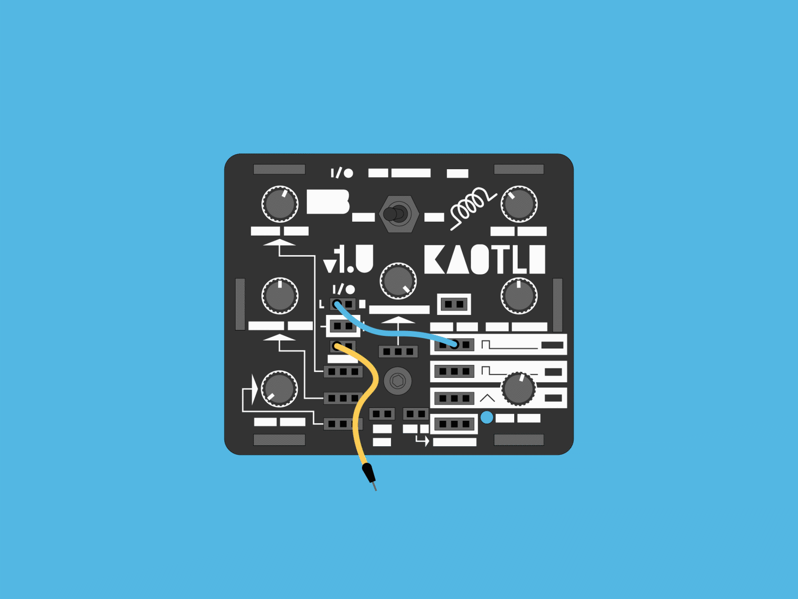 Bastl Kastle Animation adobe after effects adobe illustrator after effects analog analogue animation bastle bastlinstruments bastlkastle illustration modularsynth synth synthesizer ui vector