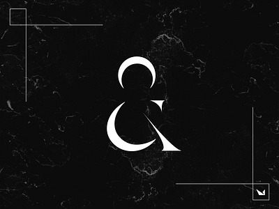 Ampersand Logo/Lettering abstract ampersand brand branding flat identity identity design lettering logo symbol type typography