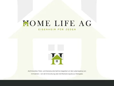 Logo for home life branding building logo design graphic homoe logo logo logo design logodesign real estate logo
