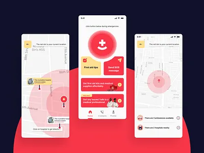 Aider app app concept health app ui ui design uidesign