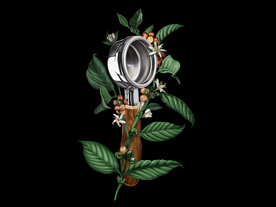 Department of Brewology Portafilter Print