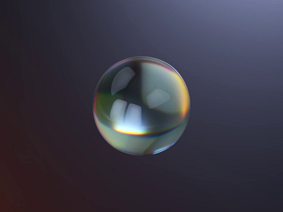 3D Bounce Away 3d abstract animation c4d design dynamics glass octane render
