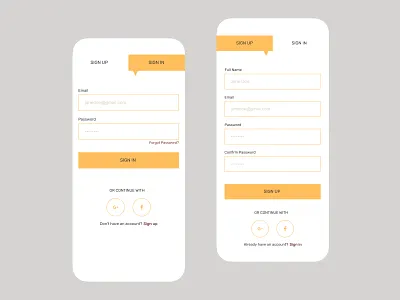 SIGN IN SIGN UP login login screen sign in sign up signin signup ui