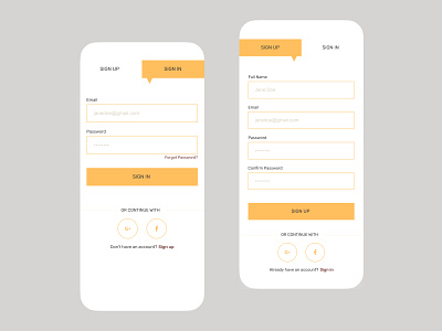 SIGN IN SIGN UP login login screen sign in sign up signin signup ui