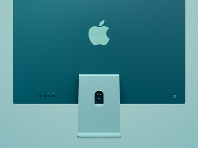 iMac Green 3d apple c4d imac octane render