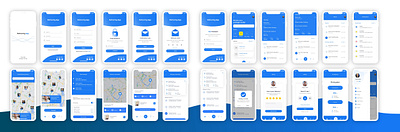 Parcel pick and Delivery App Design android app design delivery delivery app delivery service ios app design pick and deliver uber app design uiux uiuxdesign